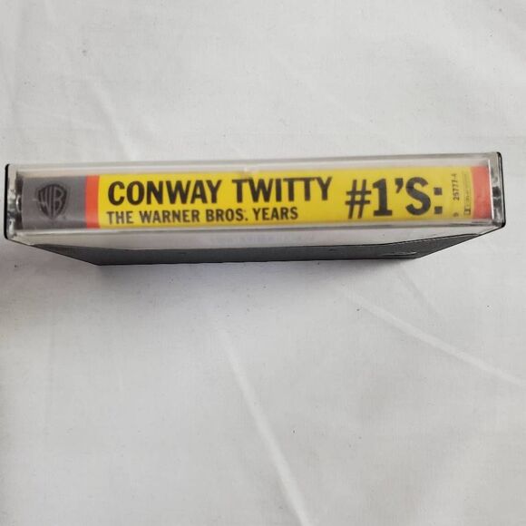 Conway Twitty #1’s The Warner Bros Years Cassette - Picture 3 of 3